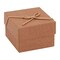 6 Pack Small Gift Boxes with Lids and Velvet Pillow for Jewelry, Presents, Bracelets, Necklaces (3.5 x 3.5 in)